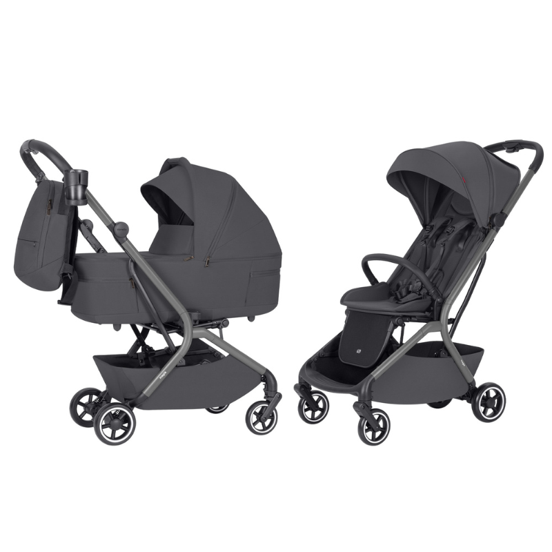 Kelioninis vežimėlis 2in1 Carrello Magia CRL-6555 Elm Grey
