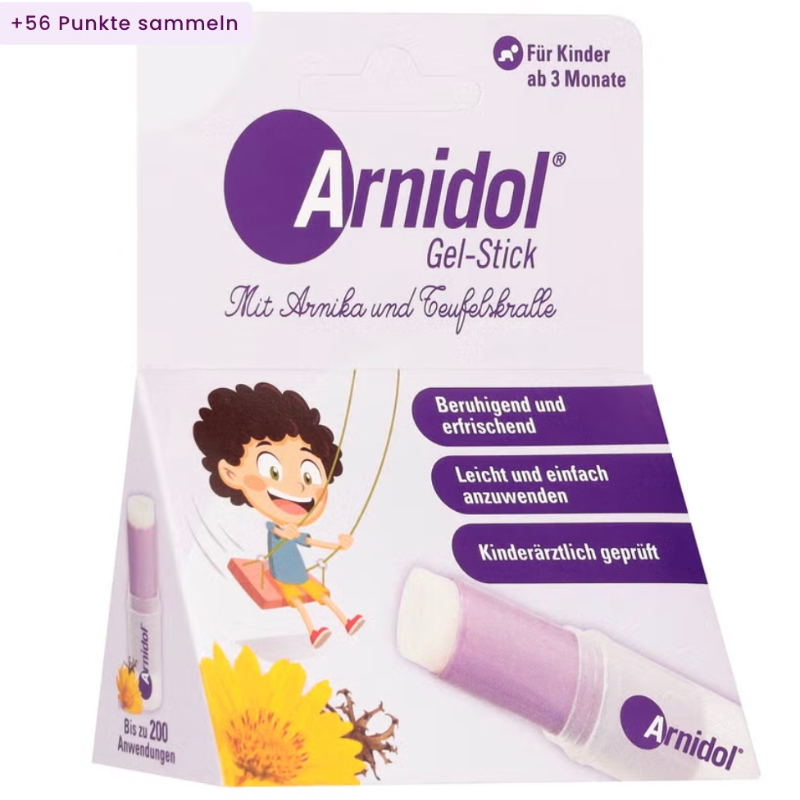 Arnidol Gel Stick po sumušimų, nubrozdinimų, nedidelių sutrenkimų