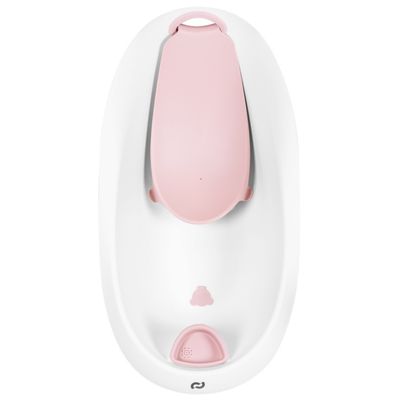 Carrello Auri kūdikio vonelė su anatominiu įdėklu, Blush Pink CRL-17101