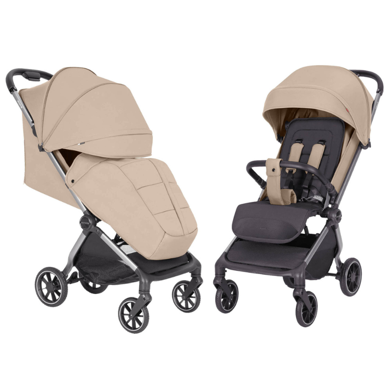 Vežimėlis CARRELLO Atom M CRL-5527 Snow Beige