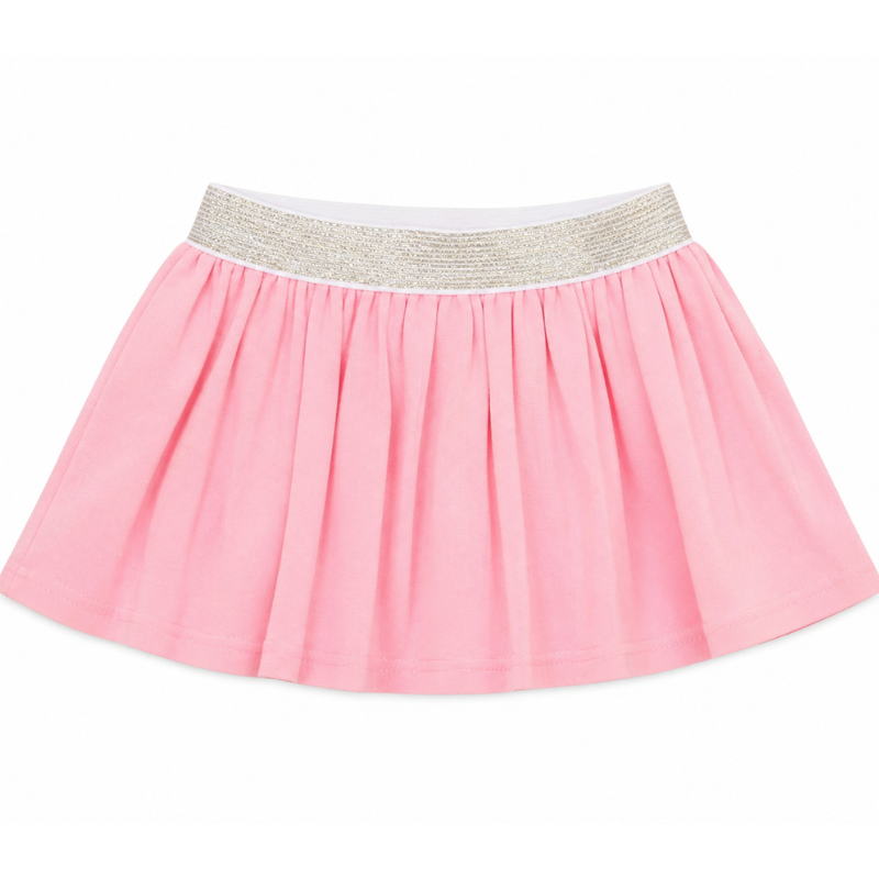 River Island klostuotas rožinis sijonas