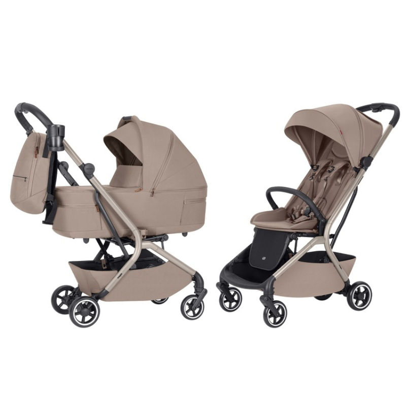 Kelioninis vežimėlis 2in1 Carrello Magia CRL-6555 Spice Beige