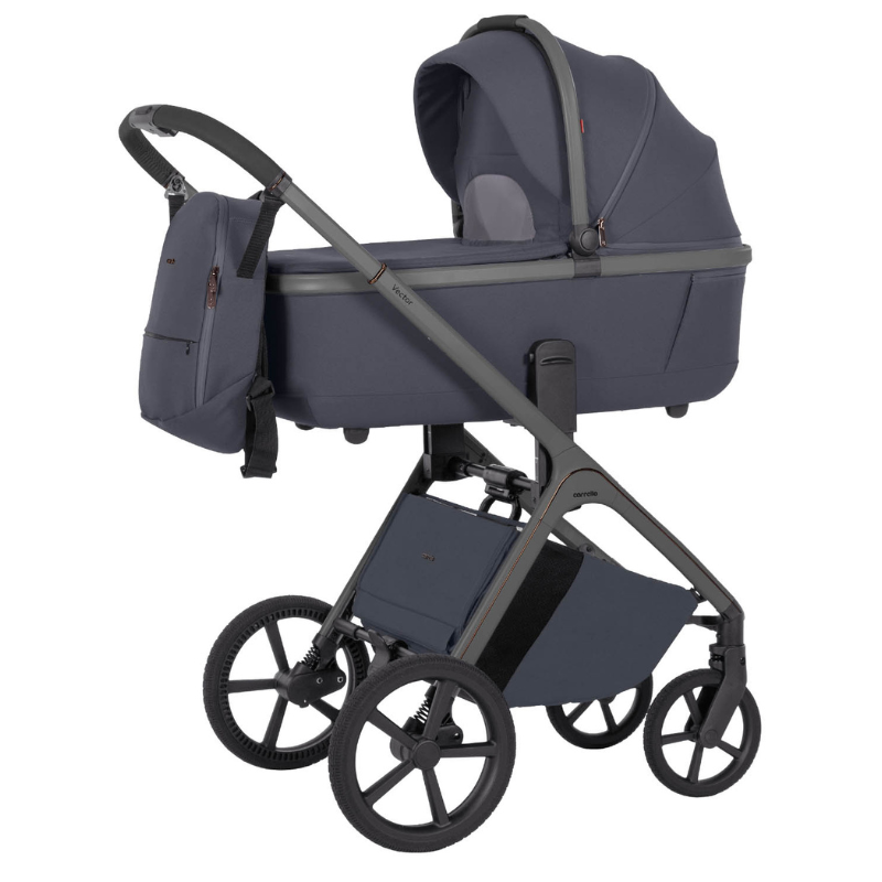 Vežimėlis 2in1 CARRELLO Vector CRL-6550 Plum Grey