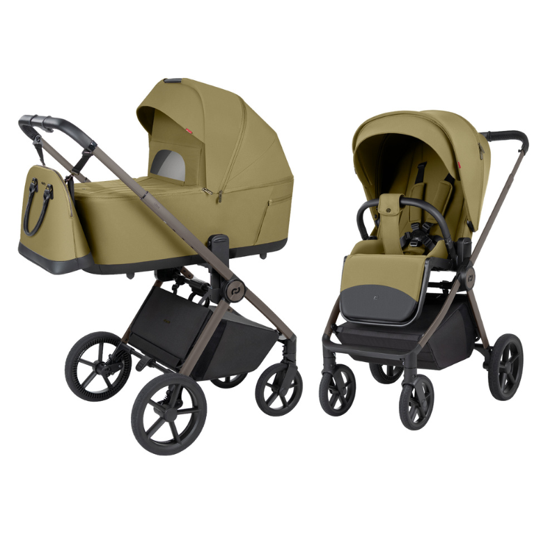 Vežimėlis 2in1 CARRELLO Ultra F CRL-6557 Clover Green