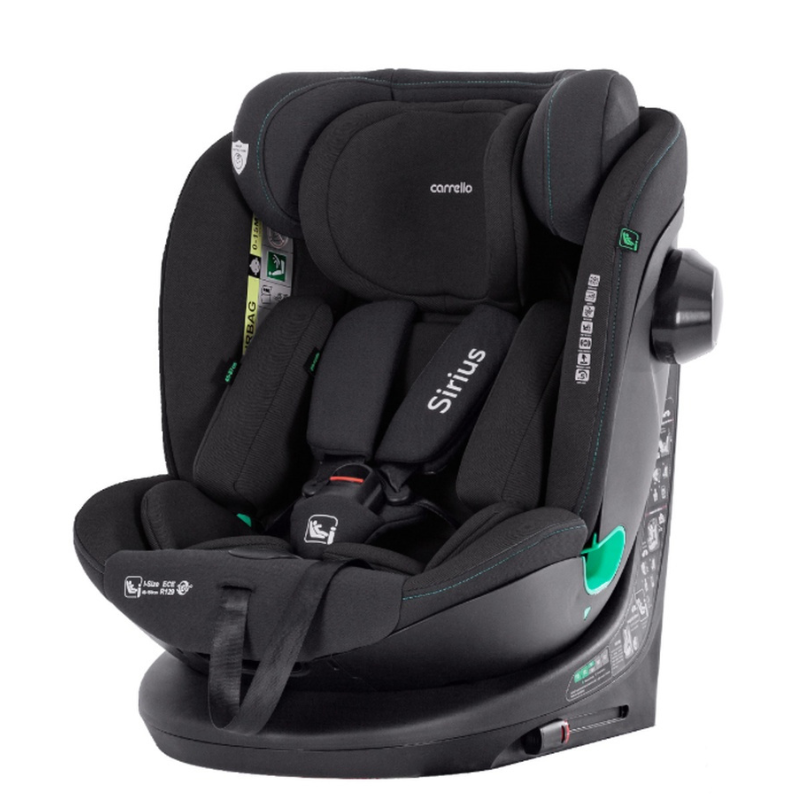 Carrello automobilinė kėdutė Sirius CRL-8808 Absolute Black