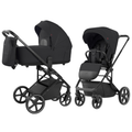 Vežimėlis 2in1 Carrello Alfa CRL-6522 Rock Black