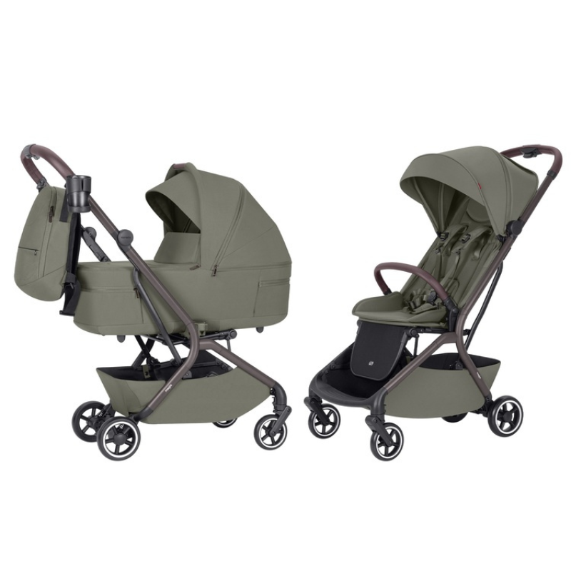 Kelioninis vežimėlis 2in1 Carrello Magia CRL-6555 Malted Green
