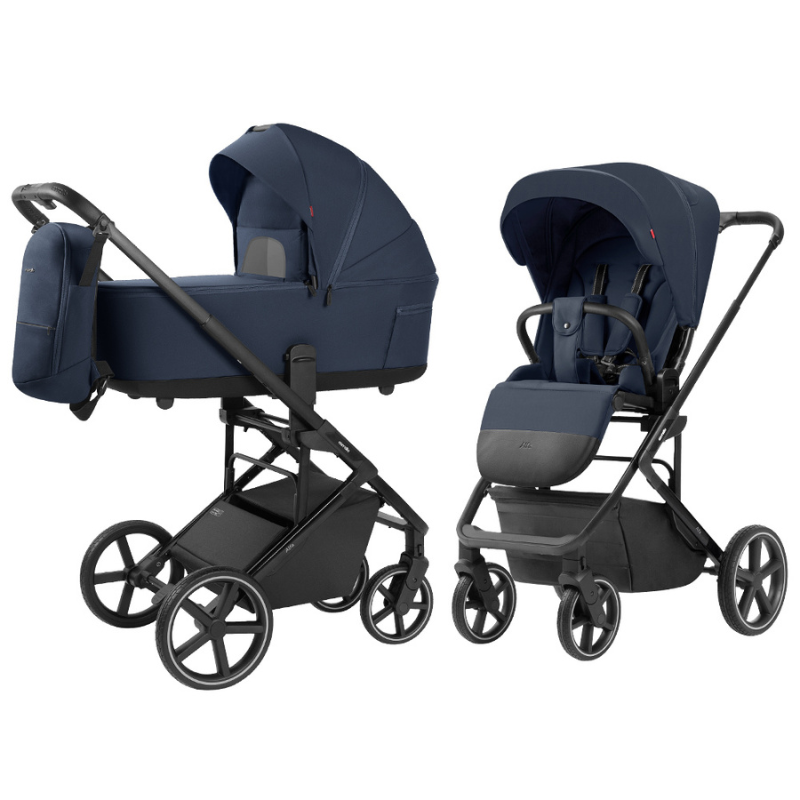 Vežimėlis 2in1 Carrello Alfa CRL-6522 Denim Blue