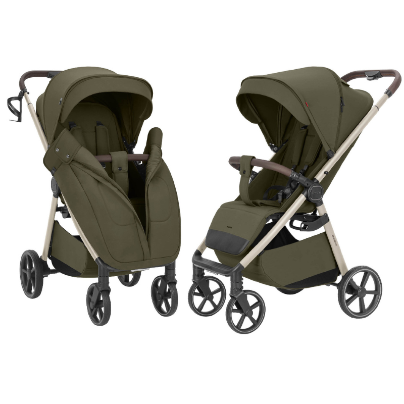 Vežimėlis Carrello Bravo Bravo M/Lite CRL-5529 Flax Green
