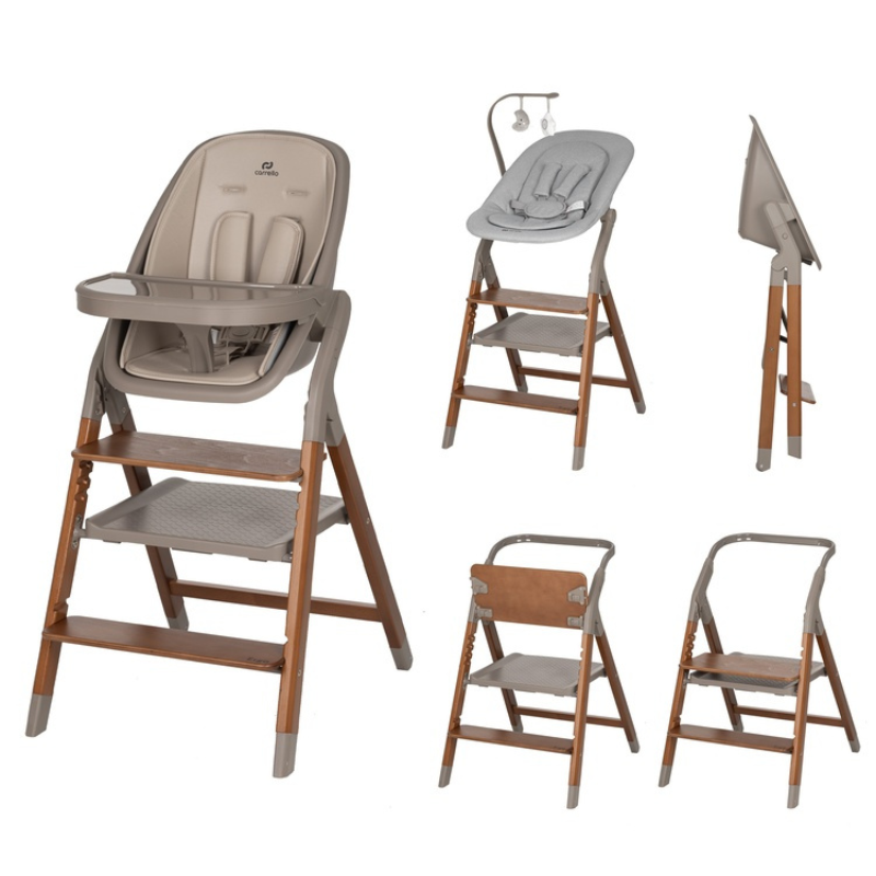 Carrello daugiafunkcinė maitinimo kėdutė ERGO CRL-16701 Shadow Beige