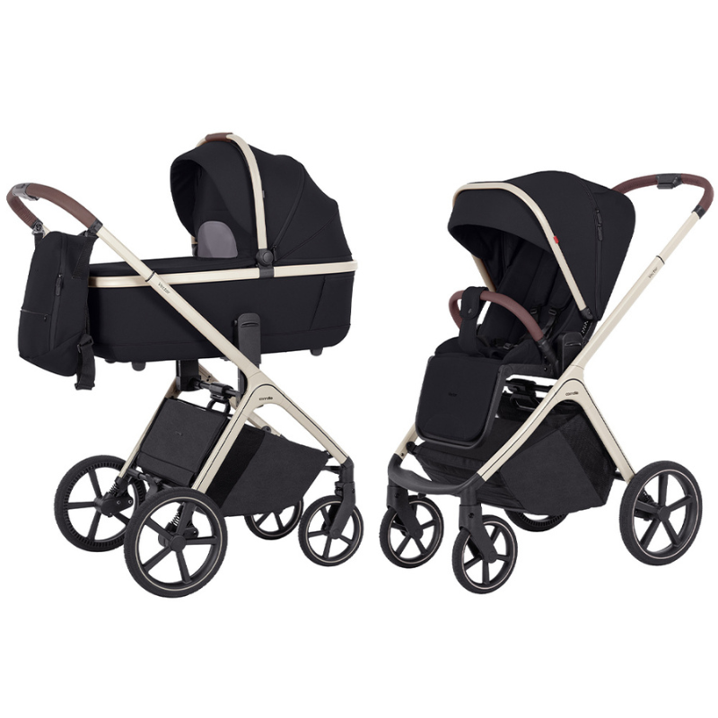 Vežimėlis 2in1 CARRELLO Vector CRL-6550 Pearl Black