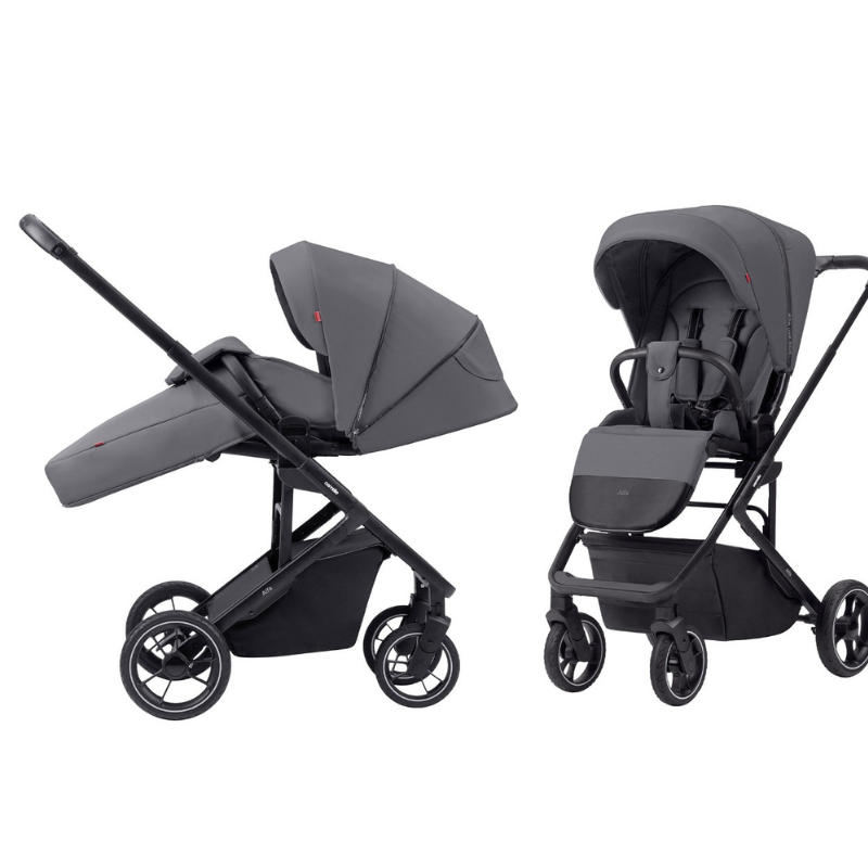Vežimėlis Carrello Alfa 2023 CRL-5508 Graphite Grey