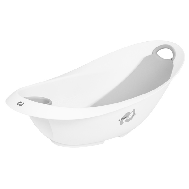 Carrello Auri kūdikio vonelė su anatominiu įdėklu, Cloud Grey  CRL-17101