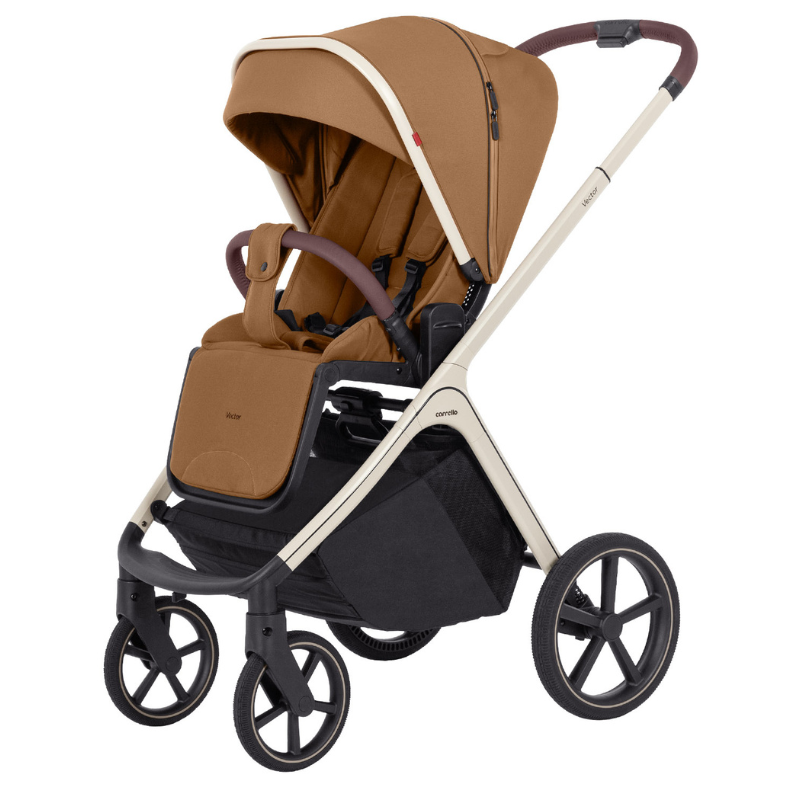 Vežimėlis 2in1 CARRELLO Vector CRL-6550 Coral Beige