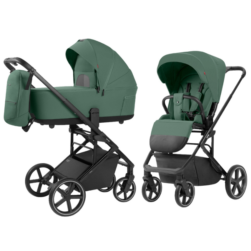 Vežimėlis 2in1 Carrello Alfa Meadow Green
