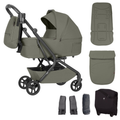 Kelioninis vežimėlis 2in1 Carrello Magia CRL-6655 Malted Green