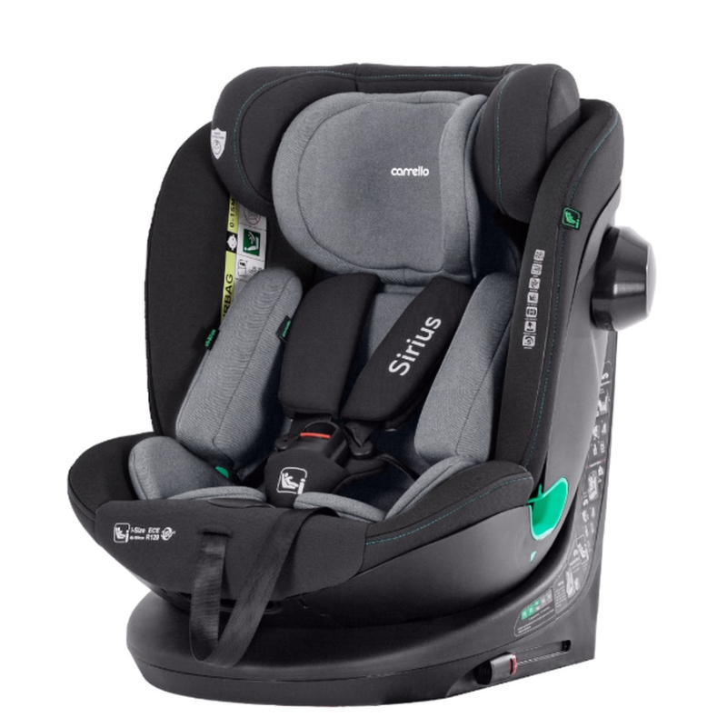 Carrello automobilinė kėdutė Sirius CRL-8808 ky Grey