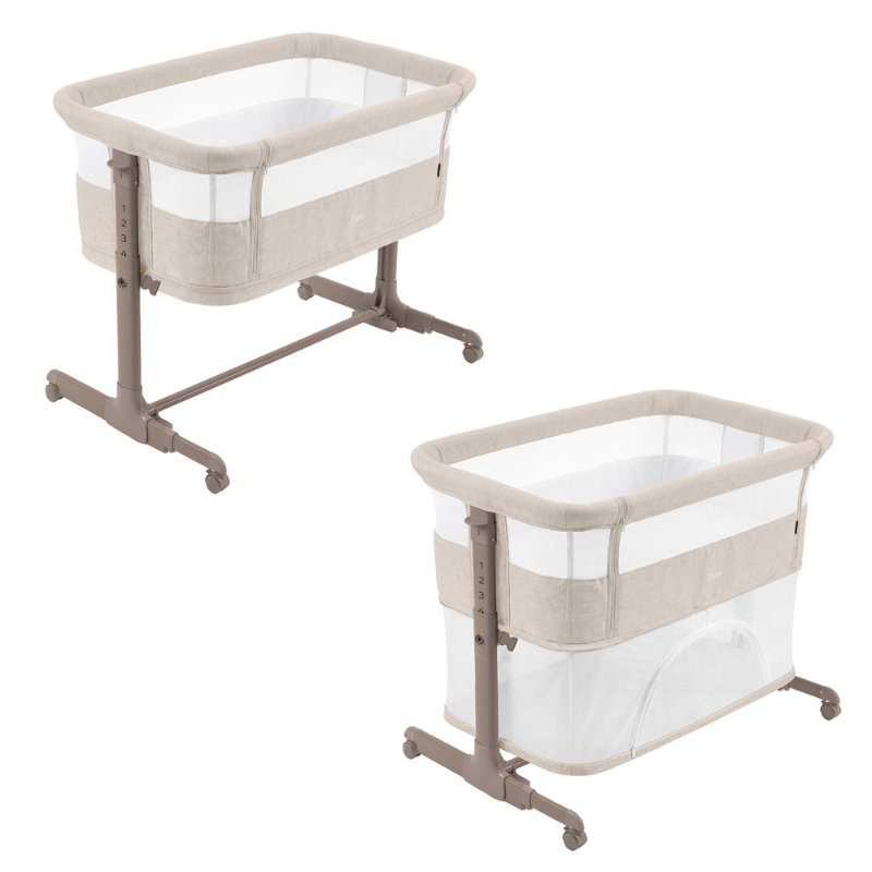 Carrello Picto CRL-16506 Aori Beige – pristatoma lovytė su maniežo funkcija