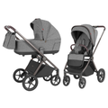 Vežimėlis 2in1 CARRELLO Ultra CRL-6527 Metal Grey