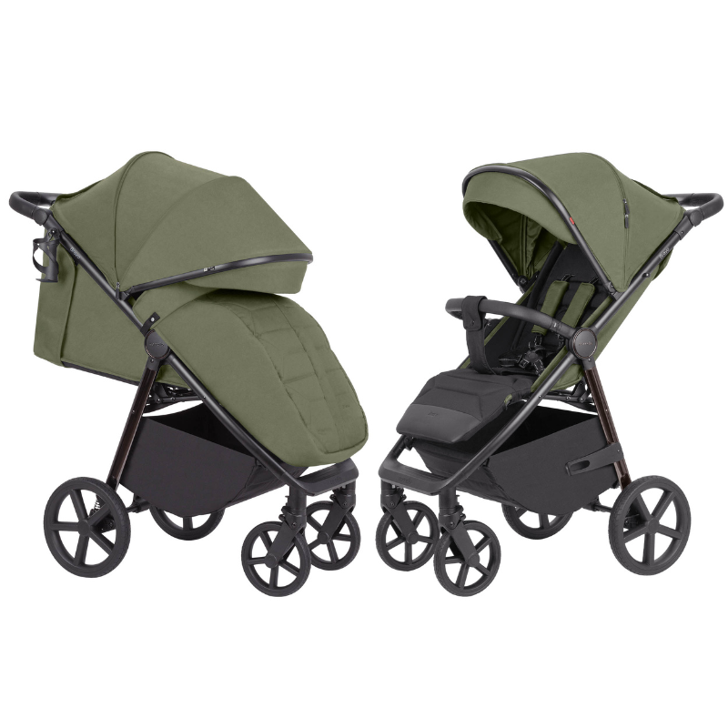 Vežimėlis Carrello Bravo plus CRL-5515 Midnight Green