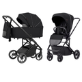 Vežimėlis 2in1 Carrello Alfa CRL-6507 Midnight Black