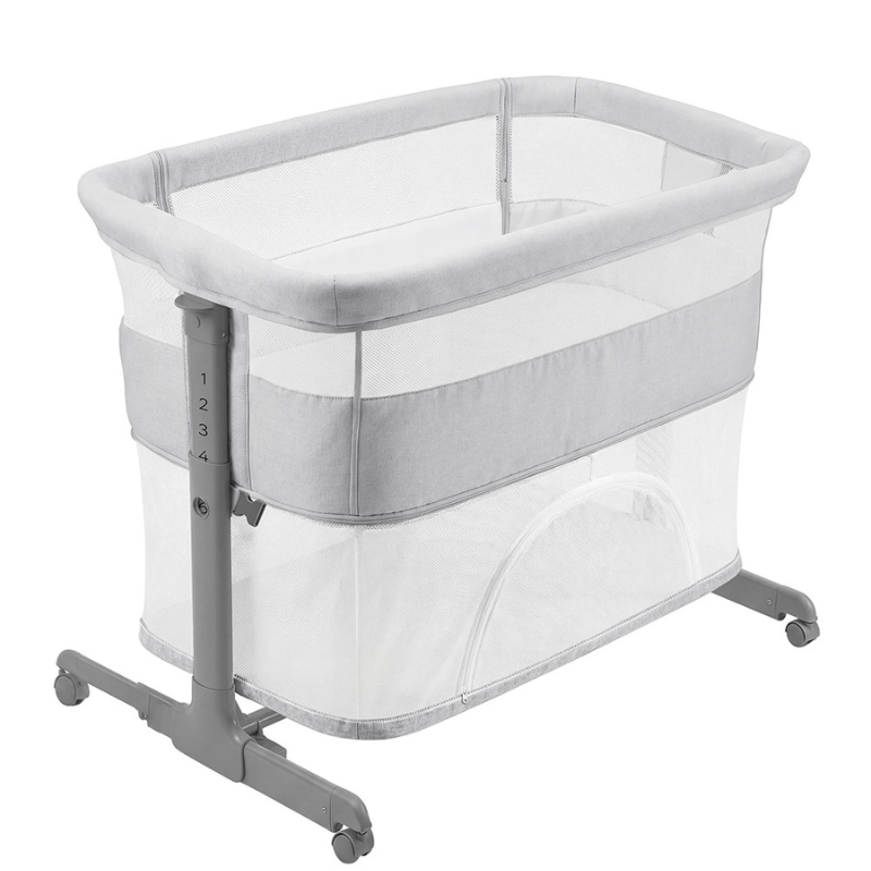 Carrello Picto CRL-16506 Tao Grey – pristatoma lovytė su maniežo funkcija