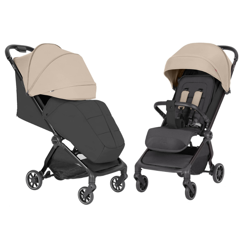 Vežimėlis CARRELLO Atom S CRL-5526 Ceramic Beige
