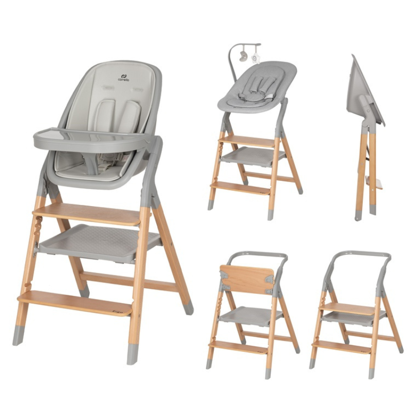 Carrello daugiafunkcinė maitinimo kėdutė ERGO CRL-16701 Nordic Grey