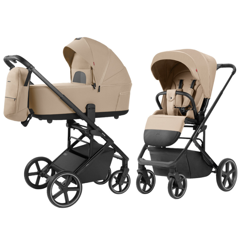 Vežimėlis 2in1 Carrello Alfa Natural Beige
