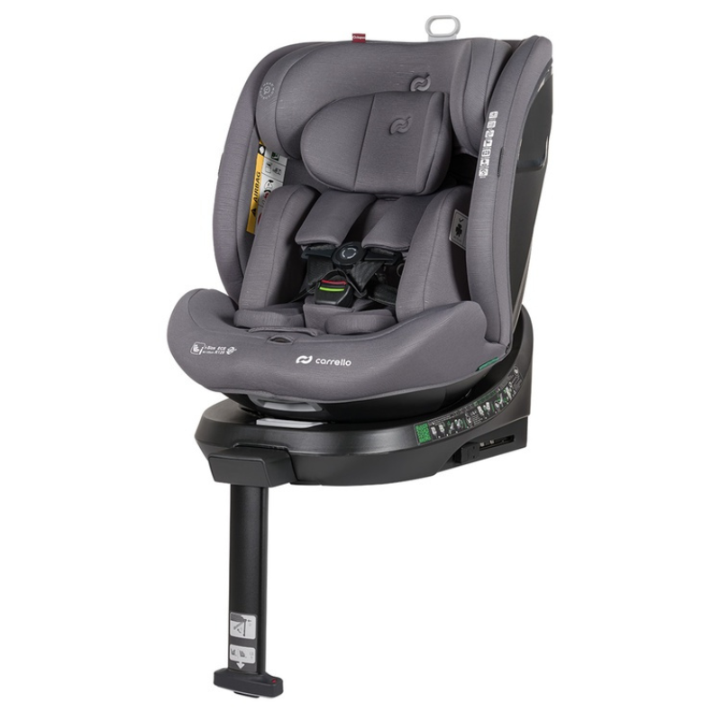 Carrello automobilinė kėdutė su atramine baze CRL-16002 Seashell Grey
