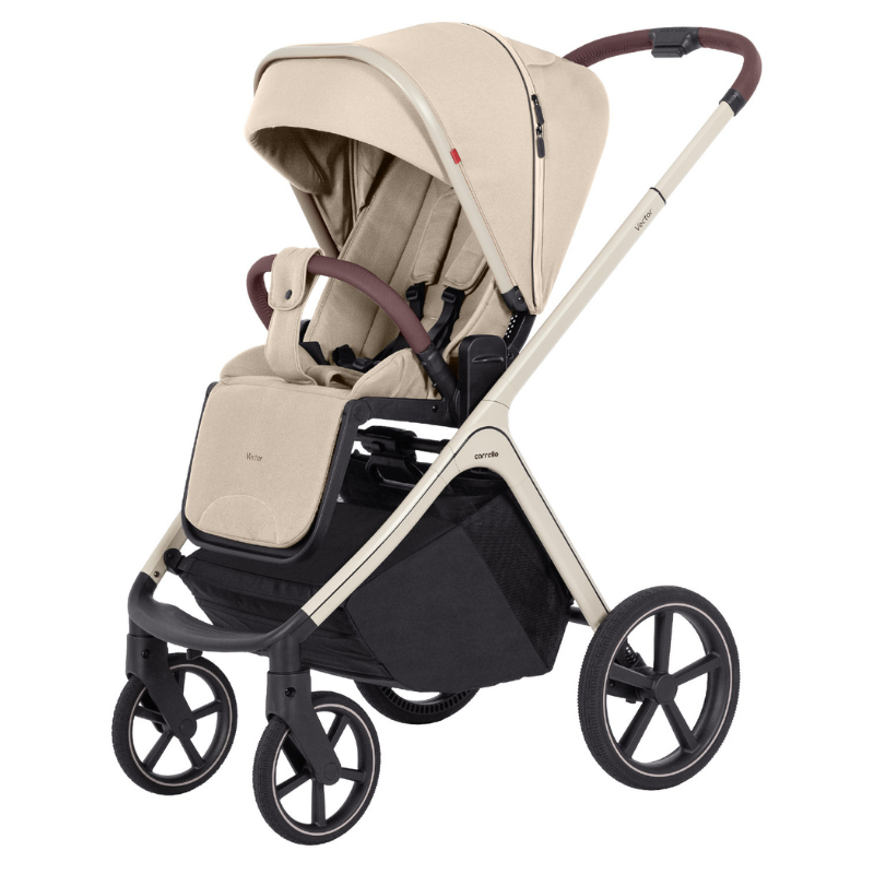 Vežimėlis 2in1 CARRELLO Vector CRL-6550 Seashell Beige