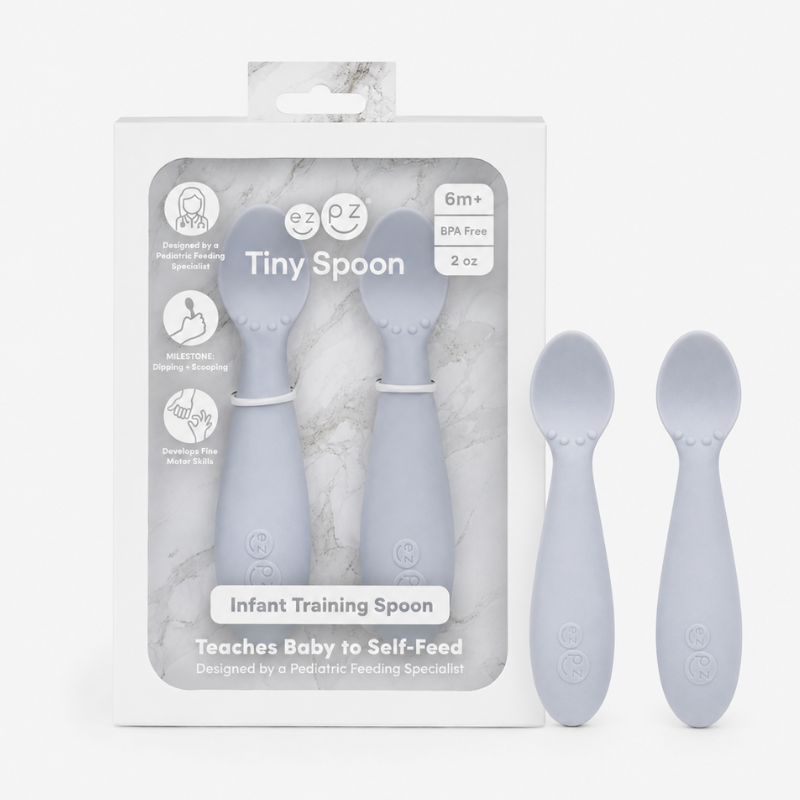 Ezpz Baby-Led™ Tiny Spoon šaukštelių rinkinys 2 vnt.