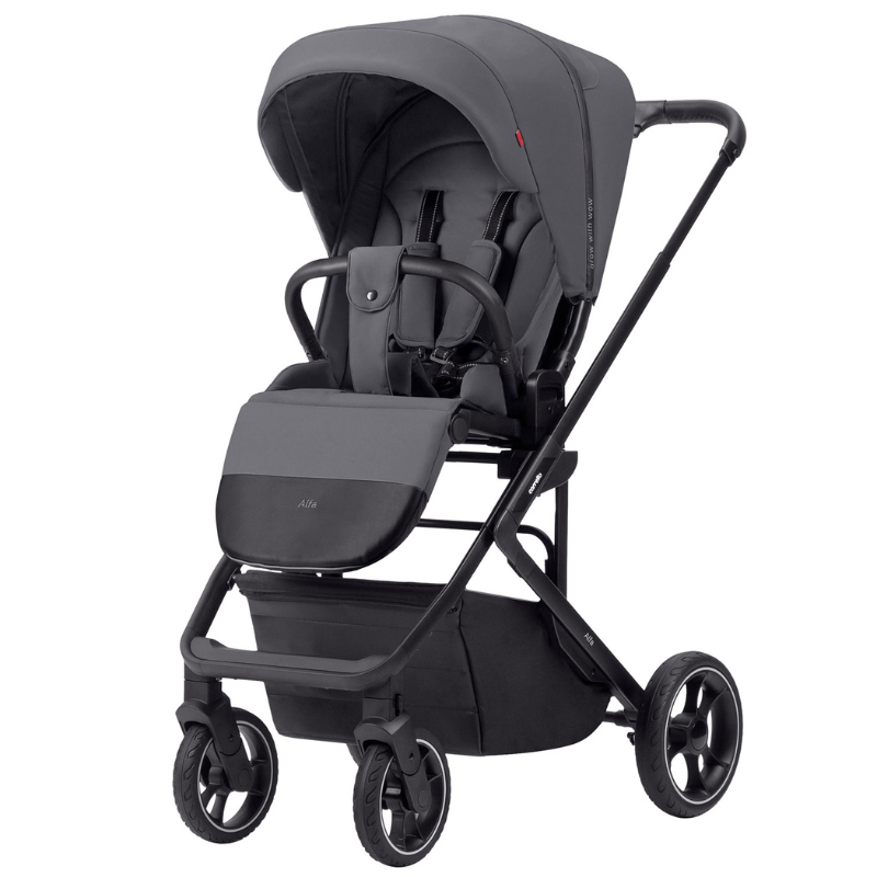 Vežimėlis Carrello Alfa 2023 CRL-5508 Graphite Grey