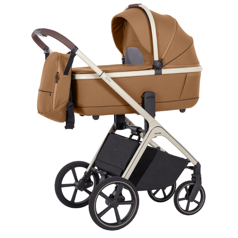 Vežimėlis 2in1 CARRELLO Vector CRL-6550 Coral Beige