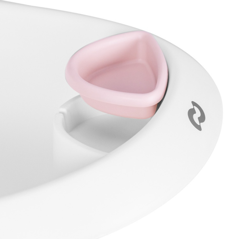 Carrello Auri kūdikio vonelė su anatominiu įdėklu, Blush Pink CRL-17101