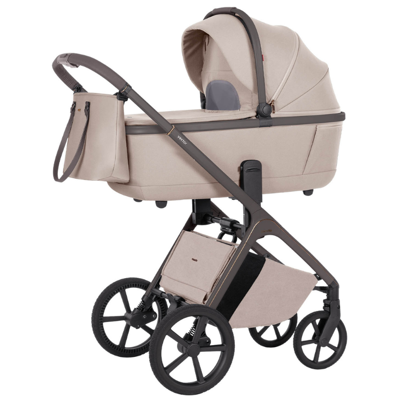 Vežimėlis 2in1 CARRELLO Vector CRL-6552 Angora Beige