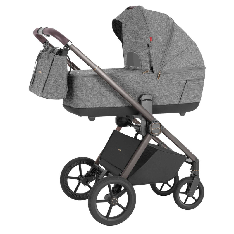 Vežimėlis 2in1 CARRELLO Ultra CRL-6527 Metal Grey