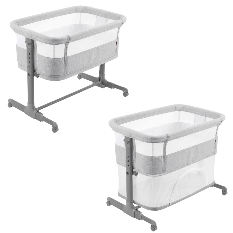 Carrello Picto CRL-16506 Tao Grey – pristatoma lovytė su maniežo funkcija