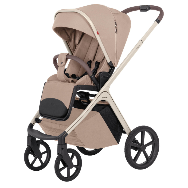 Vežimėlis 2in1 CARRELLO Vector CRL-6550 Walnut Beige