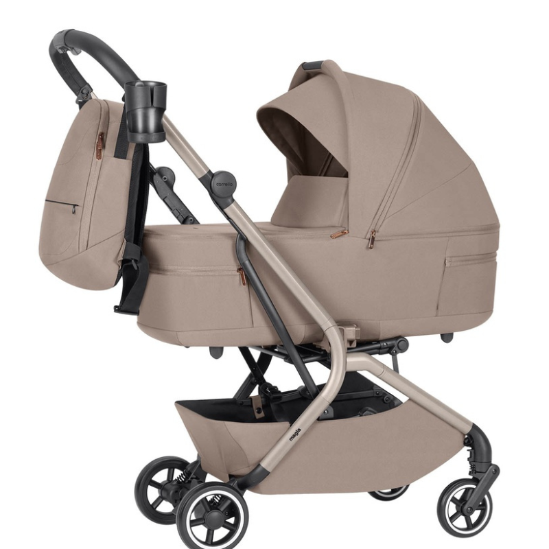 Kelioninis vežimėlis 2in1 Carrello Magia CRL-6555 Spice Beige
