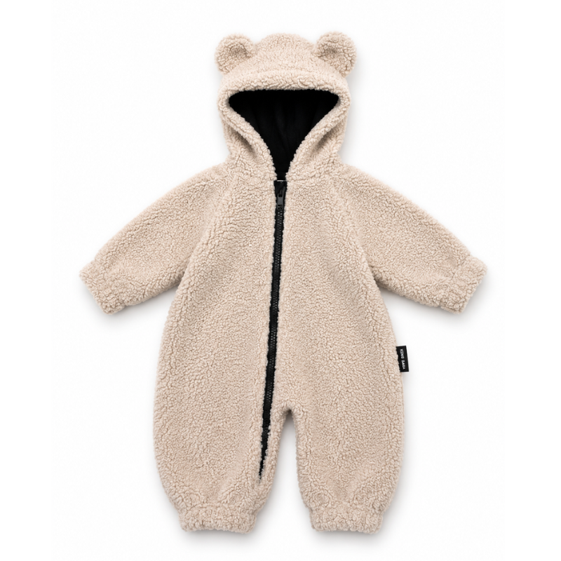 KukuBaba Teddy kombinezonas su meškučio ausytėmis