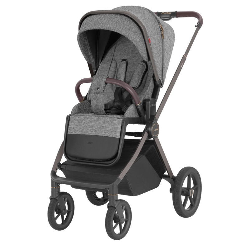Vežimėlis 2in1 CARRELLO Ultra CRL-6527 Metal Grey