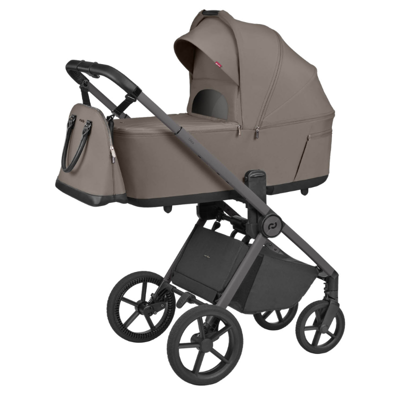 Vežimėlis 2in1 CARRELLO Ultra F CRL-6557 Sugar Brown