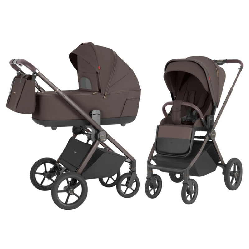 Vežimėlis 2in1 CARRELLO Ultra CRL-6527 Chestnut Beige