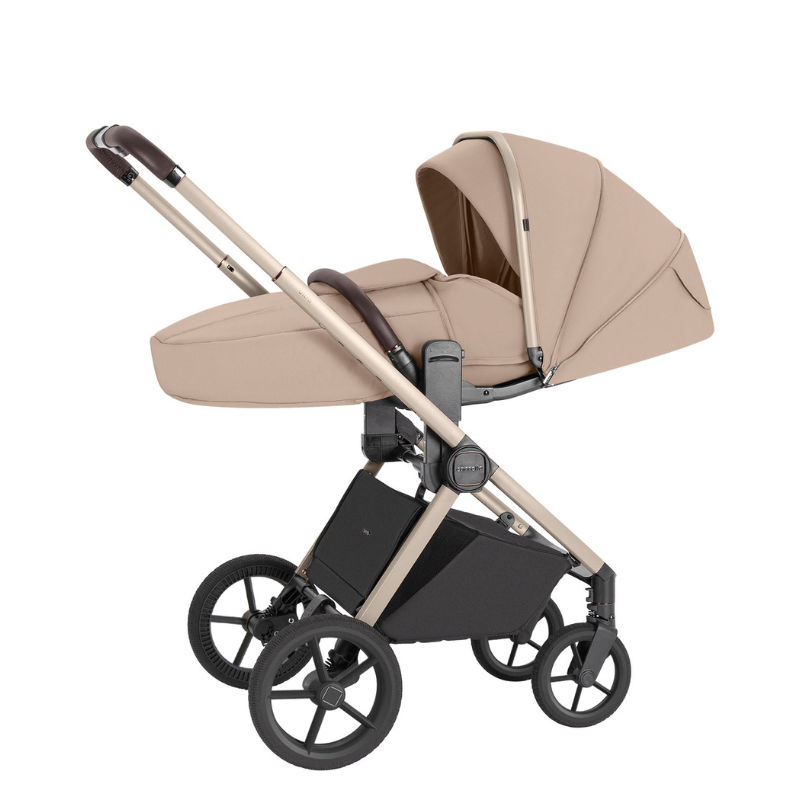 Vežimėlis 2in1 CARRELLO Ultra CRL-6527 Floral Beige