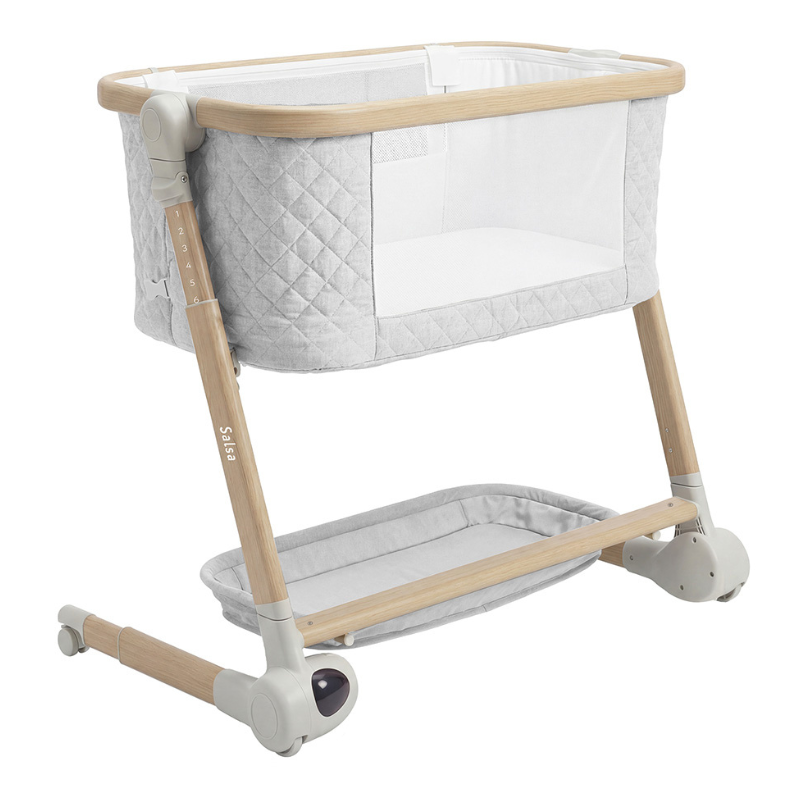 Elektrinė lovytė Carrello Salsa Velora Grey CRL-16507