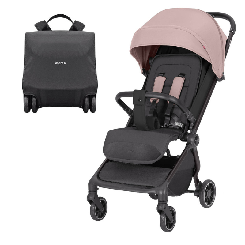 Vežimėlis CARRELLO Atom S CRL-5526 Blossom Pink