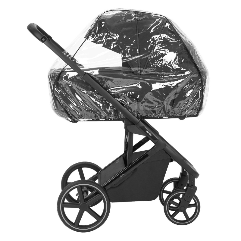 Vežimėlis 2in1 Carrello Alfa CRL-6522 Rock Black