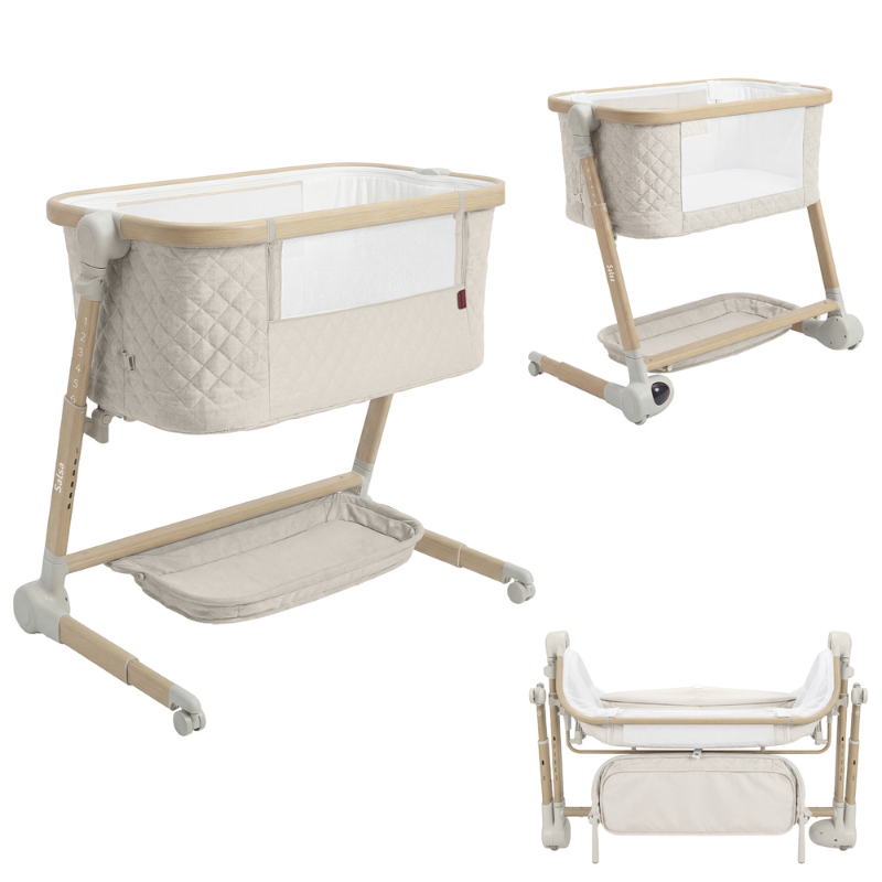 Elektrinė lovytė Carrello Salsa Cremio Beige CRL-16507