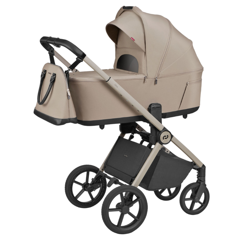 Vežimėlis 2in1 CARRELLO Ultra F CRL-6557 Vintage Beige
